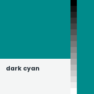 Color chip: Dark cyan