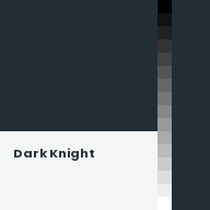 Color chip: Dark Knight