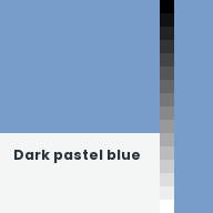 Color chip: Dark pastel blue