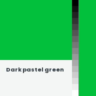 Color chip: Dark pastel green