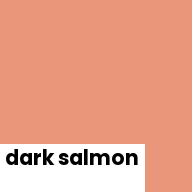 Color chip: Dark salmon