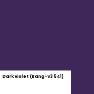 Color chip: Dark violet (Bang-v3 541)