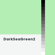 Color chip: DarkSeaGreen2