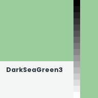 Color chip: DarkSeaGreen3