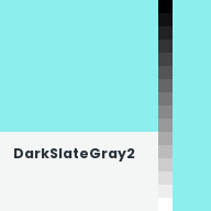 Color chip: DarkSlateGray2