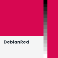 Color chip: DebianRed