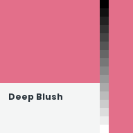 Color chip: Deep Blush