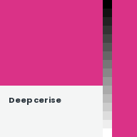 Color chip: Deep cerise