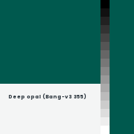 Color chip: Deep opal (Bang-v3 355)