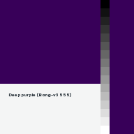 Color chip: Deep purple (Bang-v3 555)