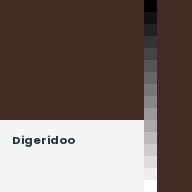 Color chip: Digeridoo