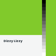 Color chip: Dizzy Lizzy