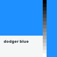 Color chip: Dodger blue