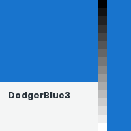 Color chip: DodgerBlue3