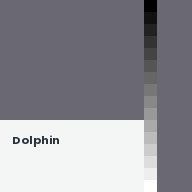 Color chip: Dolphin