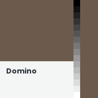 Color chip: Domino