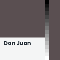Color chip: Don Juan