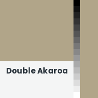 Color chip: Double Akaroa
