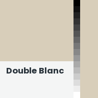 Color chip: Double Blanc