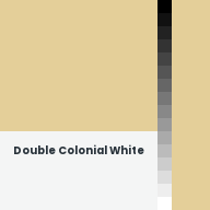 Color chip: Double Colonial White