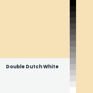 Color chip: Double Dutch White