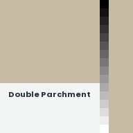 Color chip: Double Parchment