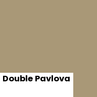 Color chip: Double Pavlova