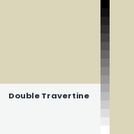 Color chip: Double Travertine