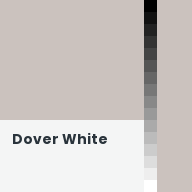 Color chip: Dover White
