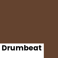 Color chip: Drumbeat