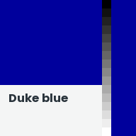 Color chip: Duke blue