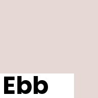 Color chip: Ebb