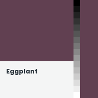 Color chip: Eggplant