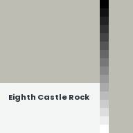 Color chip: Eighth Castle Rock