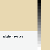 Color chip: Eighth Putty