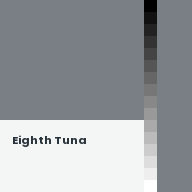 Color chip: Eighth Tuna
