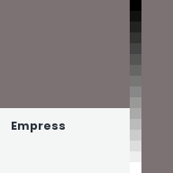 Color chip: Empress