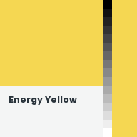 Color chip: Energy Yellow