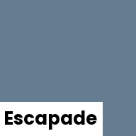 Color chip: Escapade
