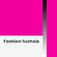 Color chip: Fashion fuchsia