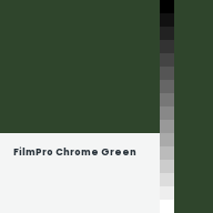 Color chip: FilmPro Chrome Green