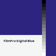 Color chip: FilmPro Digital Blue