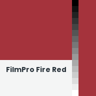 Color chip: FilmPro Fire Red