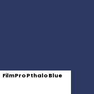 Color chip: FilmPro Pthalo Blue