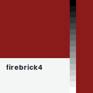 Color chip: firebrick4