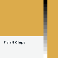 Color chip: Fish N Chips