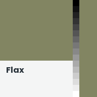 Color chip: Flax
