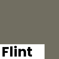 Color chip: Flint