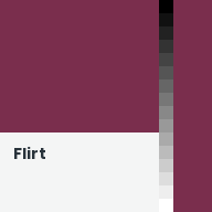 Color chip: Flirt