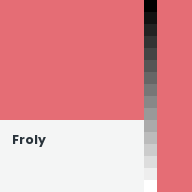 Color chip: Froly